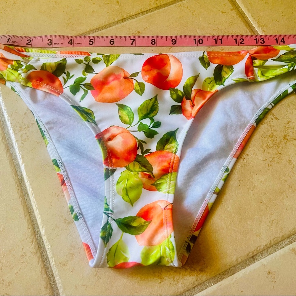 BCBG Paris Tropical Print Bikini Bottom